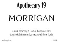 Morrigan - an Officially Licensed Candle Inspired by A Court of Thorns and Roses