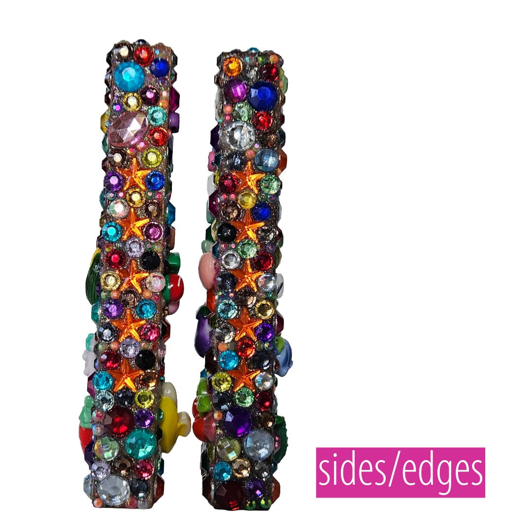Smutty Little Bedazzled Bookends