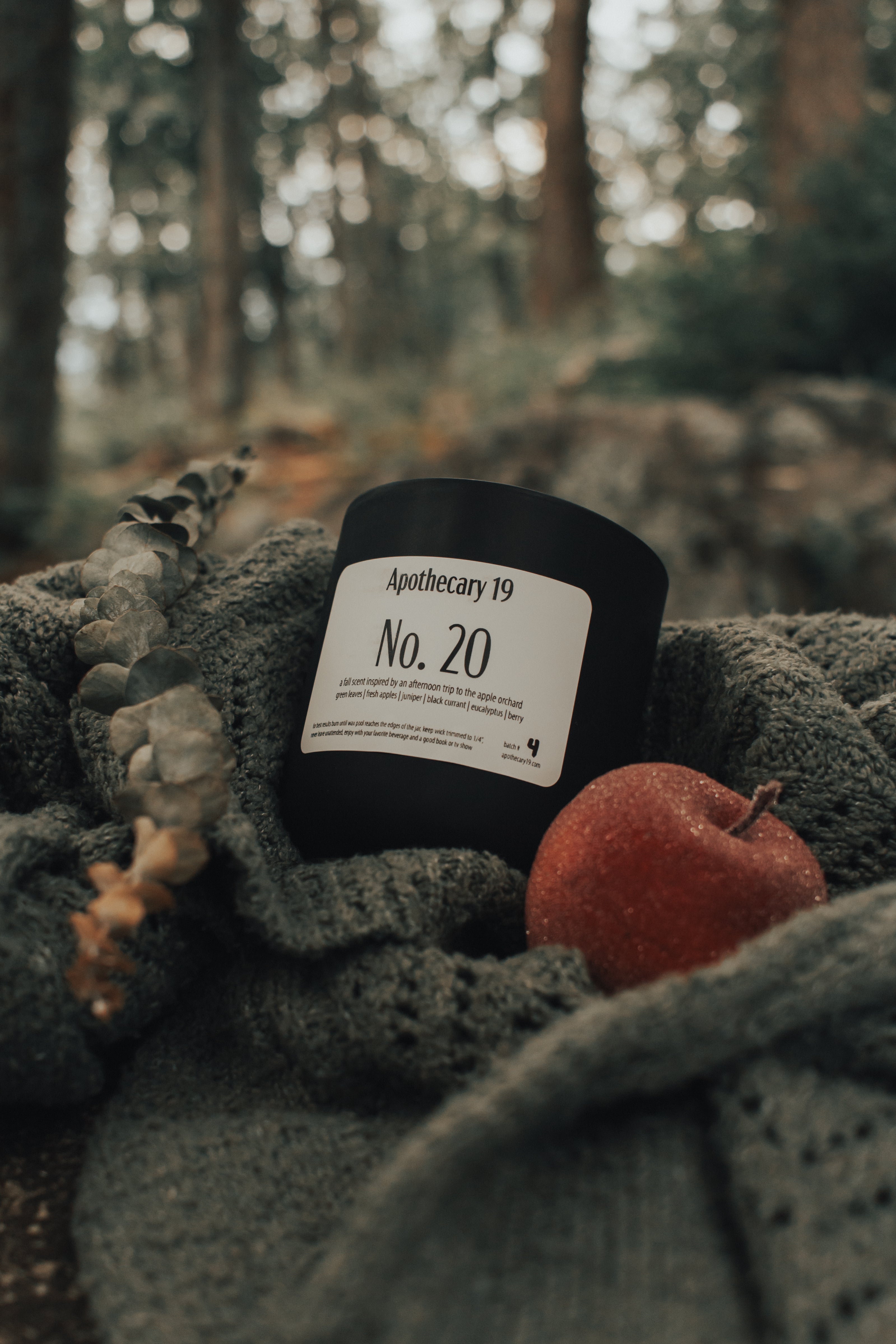 No. 20 - a fall scent inspired by an afternoon trip to the apple orchard
