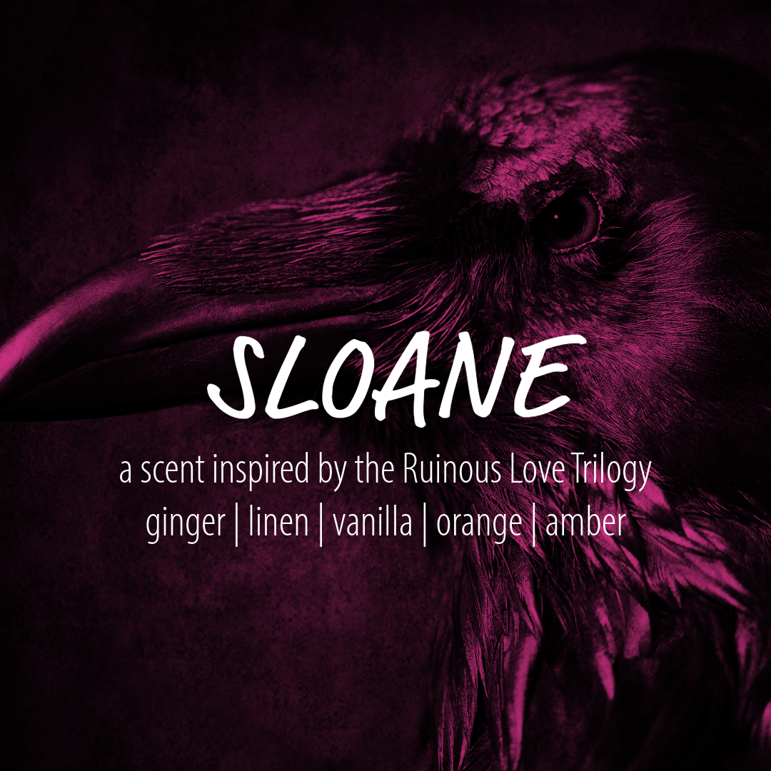 Sloane Sutherland- a scent inspired by Brynne Weaver’s NYT bestselling novel Butcher & Blackbird