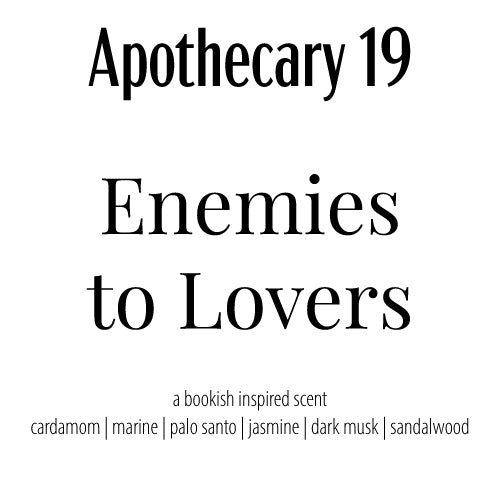 Enemies to Lovers- a bookish scent