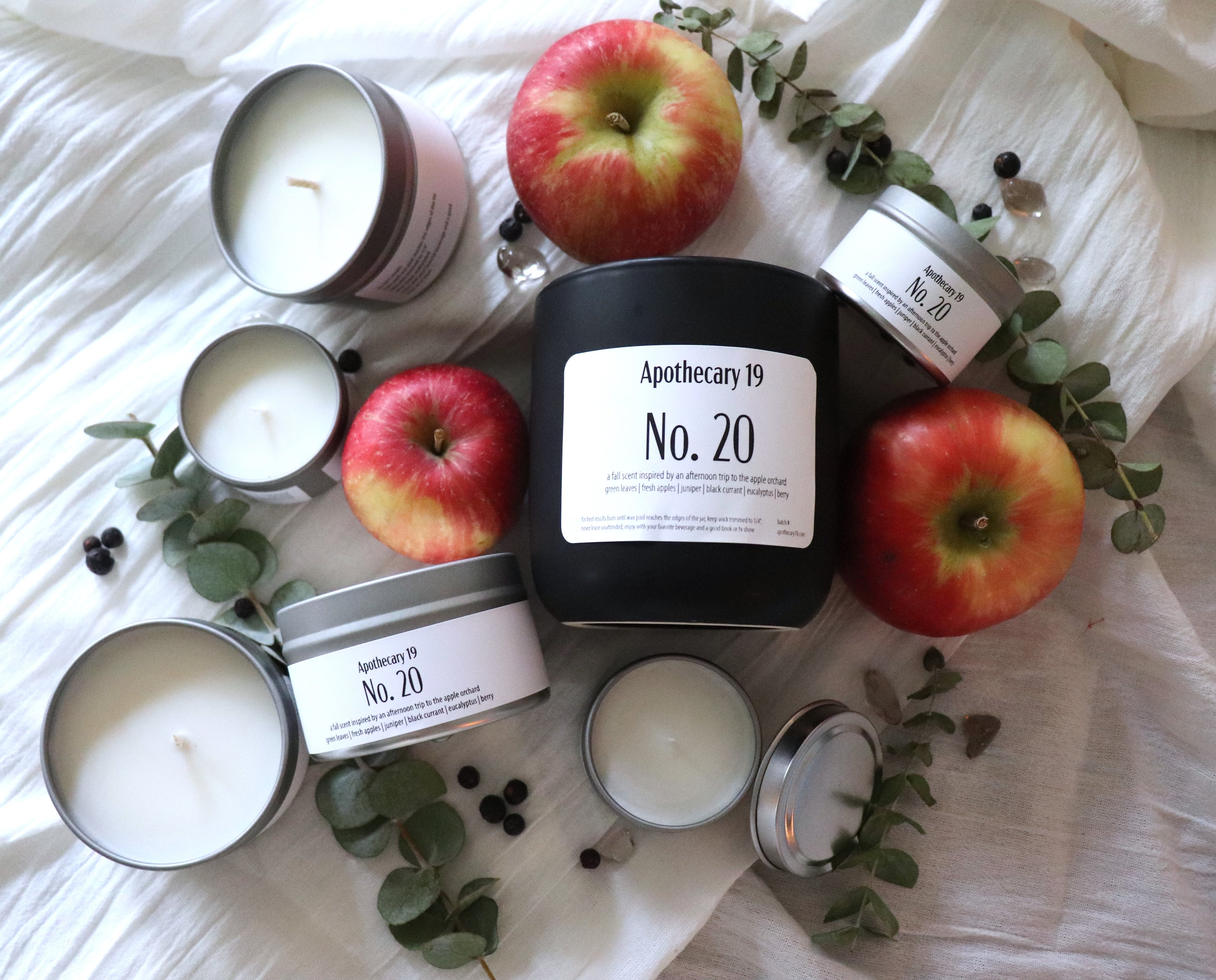 No. 20 - a fall scent inspired by an afternoon trip to the apple orchard