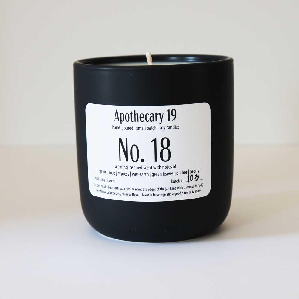No. 18 — a scent inspired by the emergence of spring