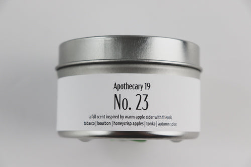 No. 23 - a whiskey apple cider inspired scent