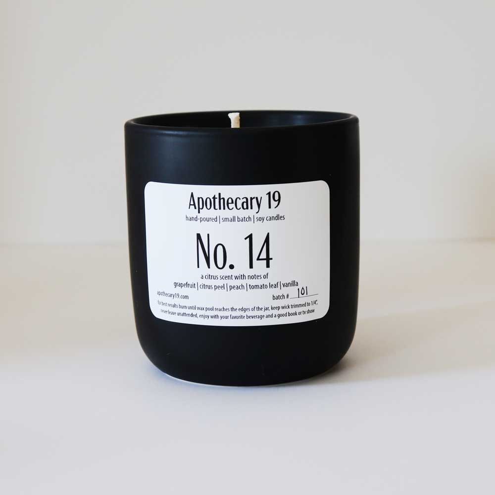 No. 14 — a citrus scent (made to order)