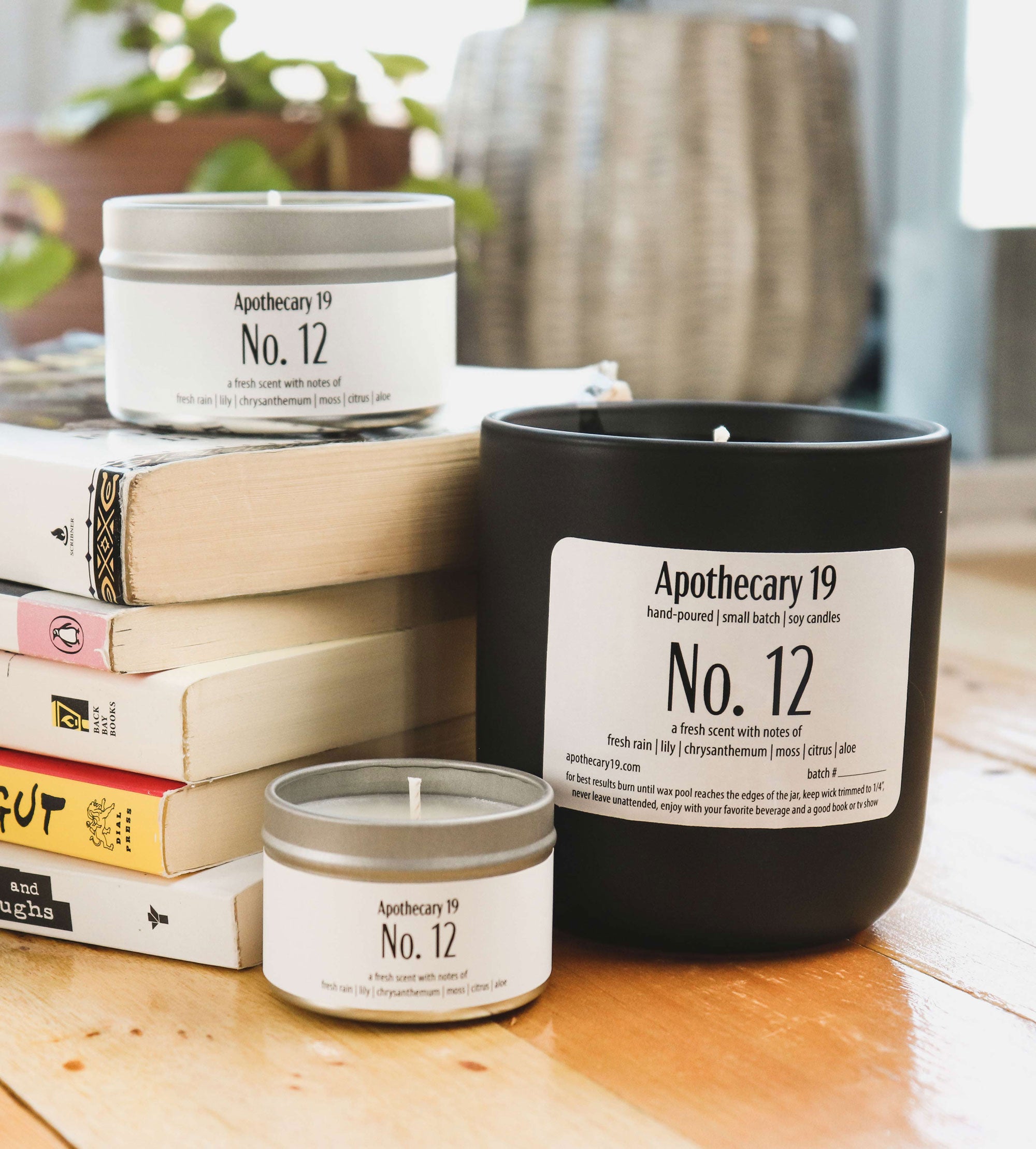 No. 12 — a fresh rain inspired scent (made to order)