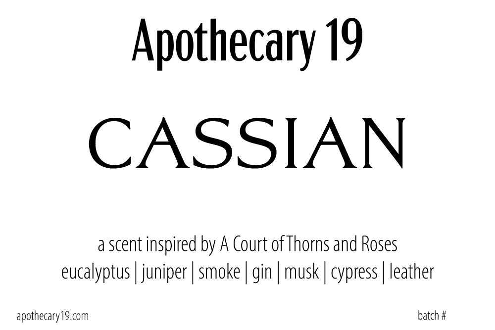 Cassian - an Officially Licensed Candle Inspired by A Court of Thorns and Roses