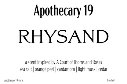 Rhysand - an Officially Licensed Candle Inspired by A Court of Thorns and Roses