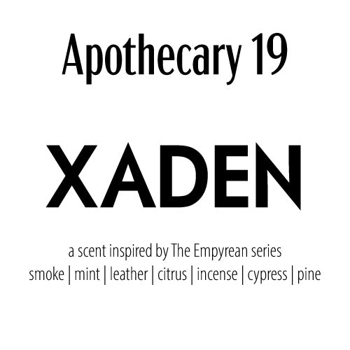 Xaden - a scent inspired by the Empyrean series by Rebecca Yarros