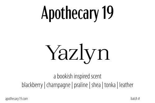 Yazlyn — a scent inspired by The Night and Its Moon
