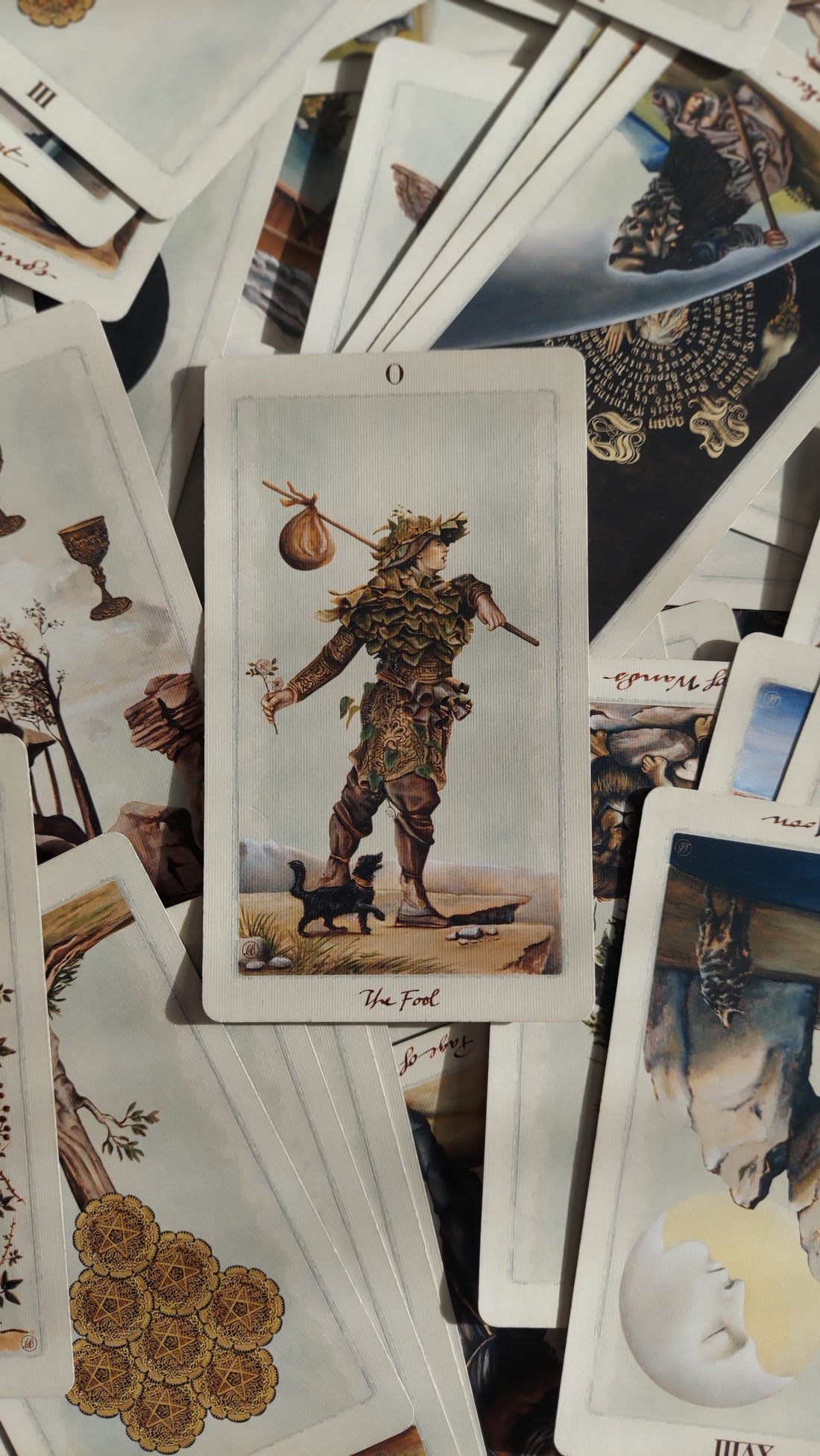 The Fool - a tarot inspired by beginnings