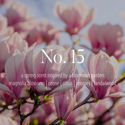 No. 15 — a  English garden inspired scent