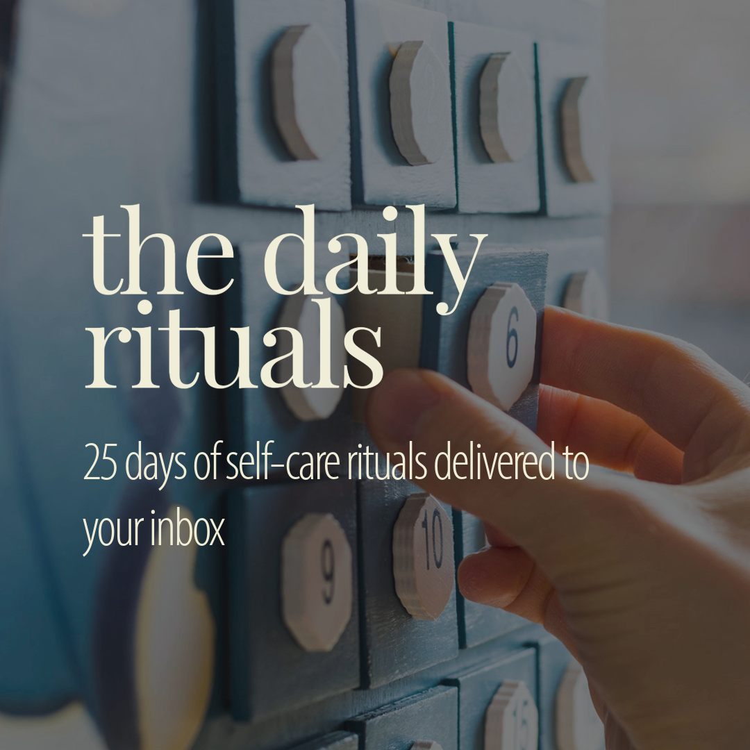 25 Days of Self-Care - just the rituals!