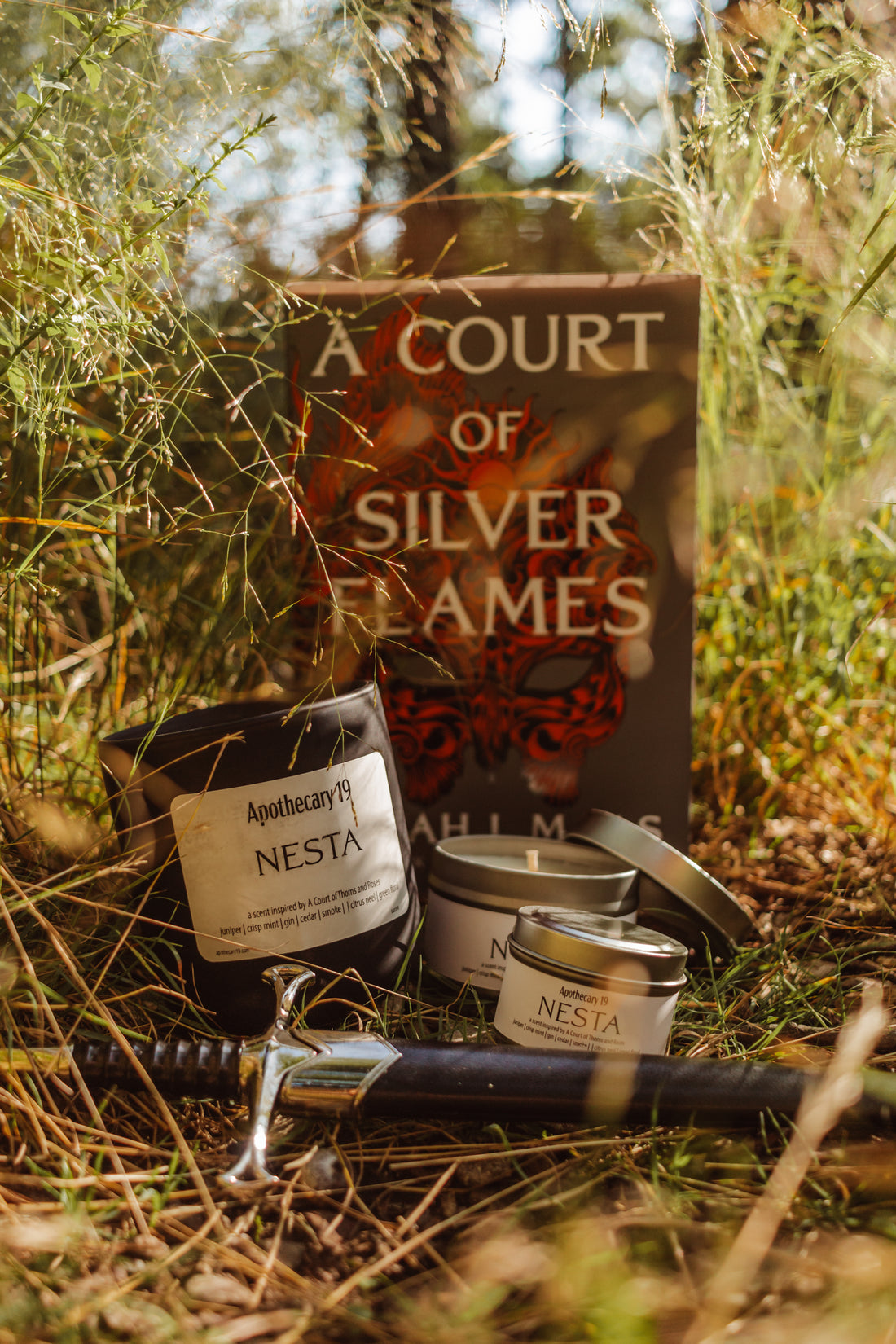 Nesta - an Officially Licensed Candle Inspired by A Court of Thorns and Roses