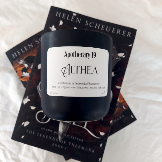 Althea Zoltaire — a scent inspired by The Legends of Thezmarr series