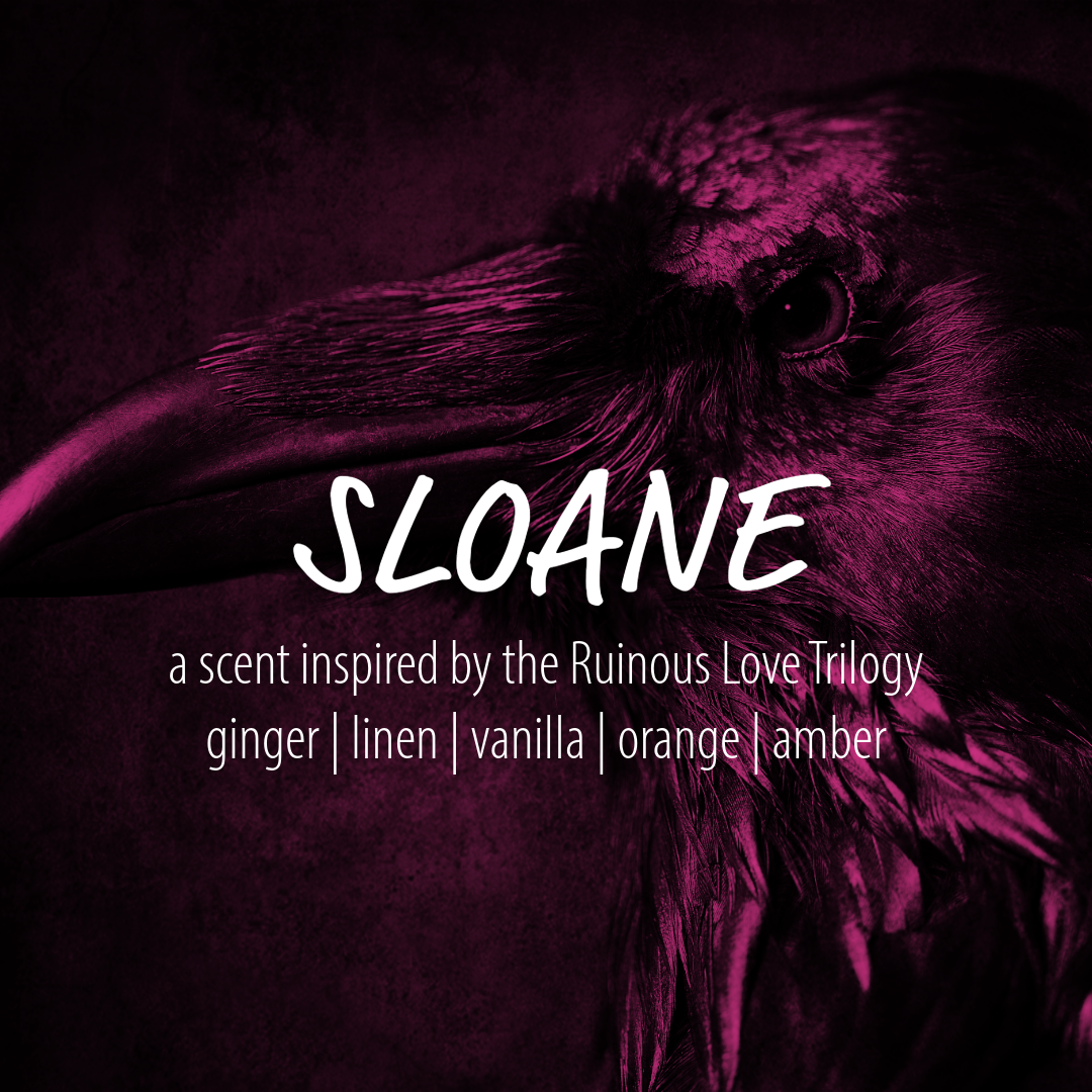 Sloane Sutherland- a scent inspired by Brynne Weaver’s NYT bestselling novel Butcher &amp; Blackbird