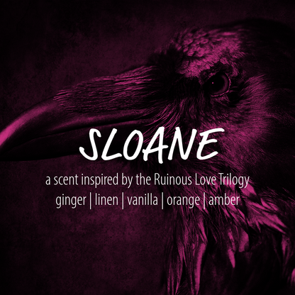 Sloane Sutherland- a scent inspired by Brynne Weaver’s NYT bestselling novel Butcher &amp; Blackbird