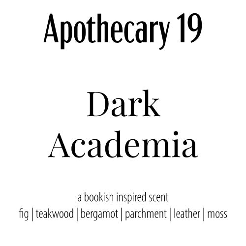 Dark Academia- a bookish scent