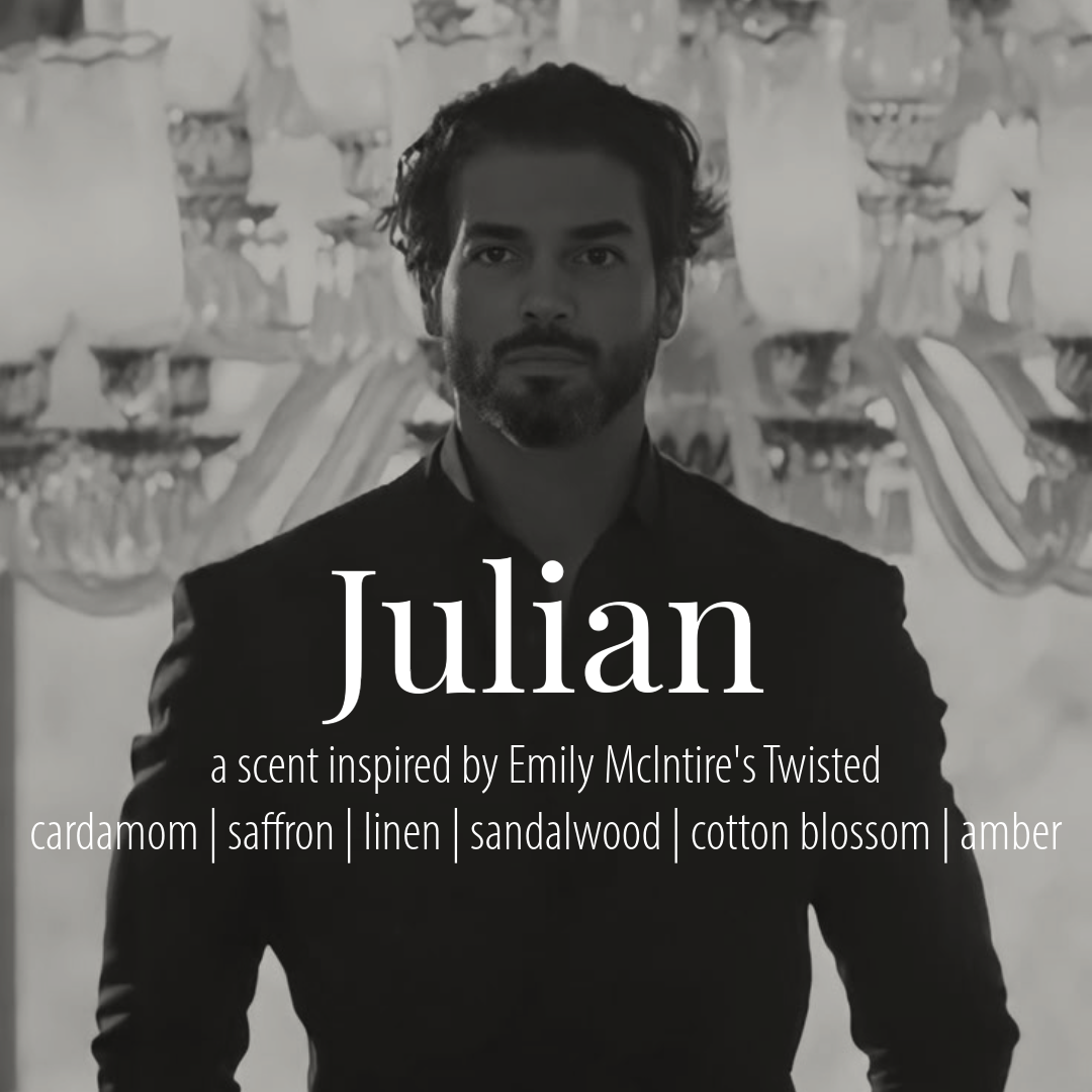 Julian Faraci—a scent inspired by Emily McIntire&