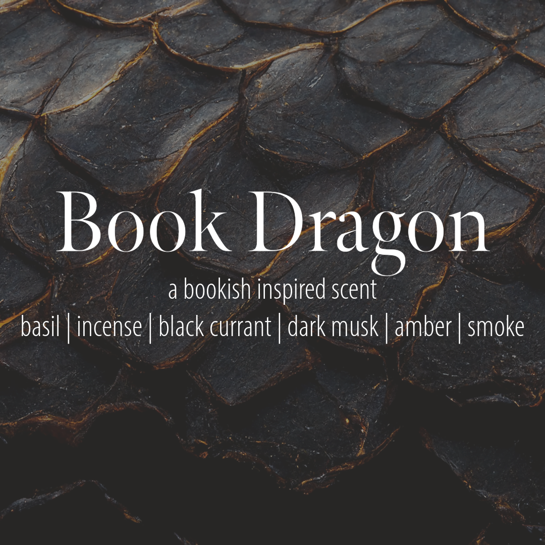 Book Dragon - a bookish inspired scent