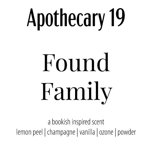 Found Family- a bookish scent