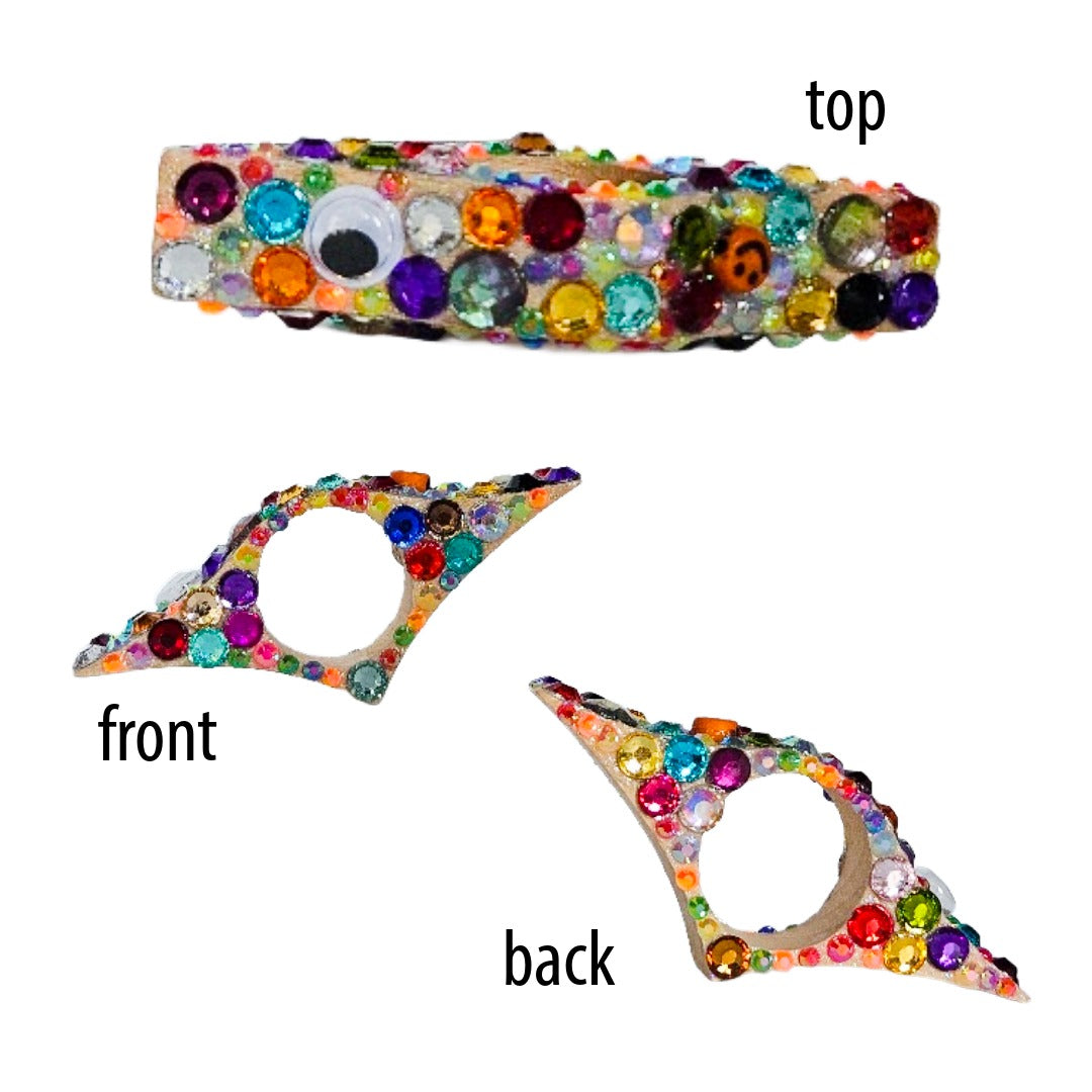 Bedazzled Book Page Holder - Googly Eyes