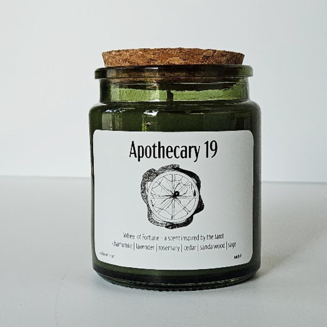 Limited Edition The Wheel Tarot Candle