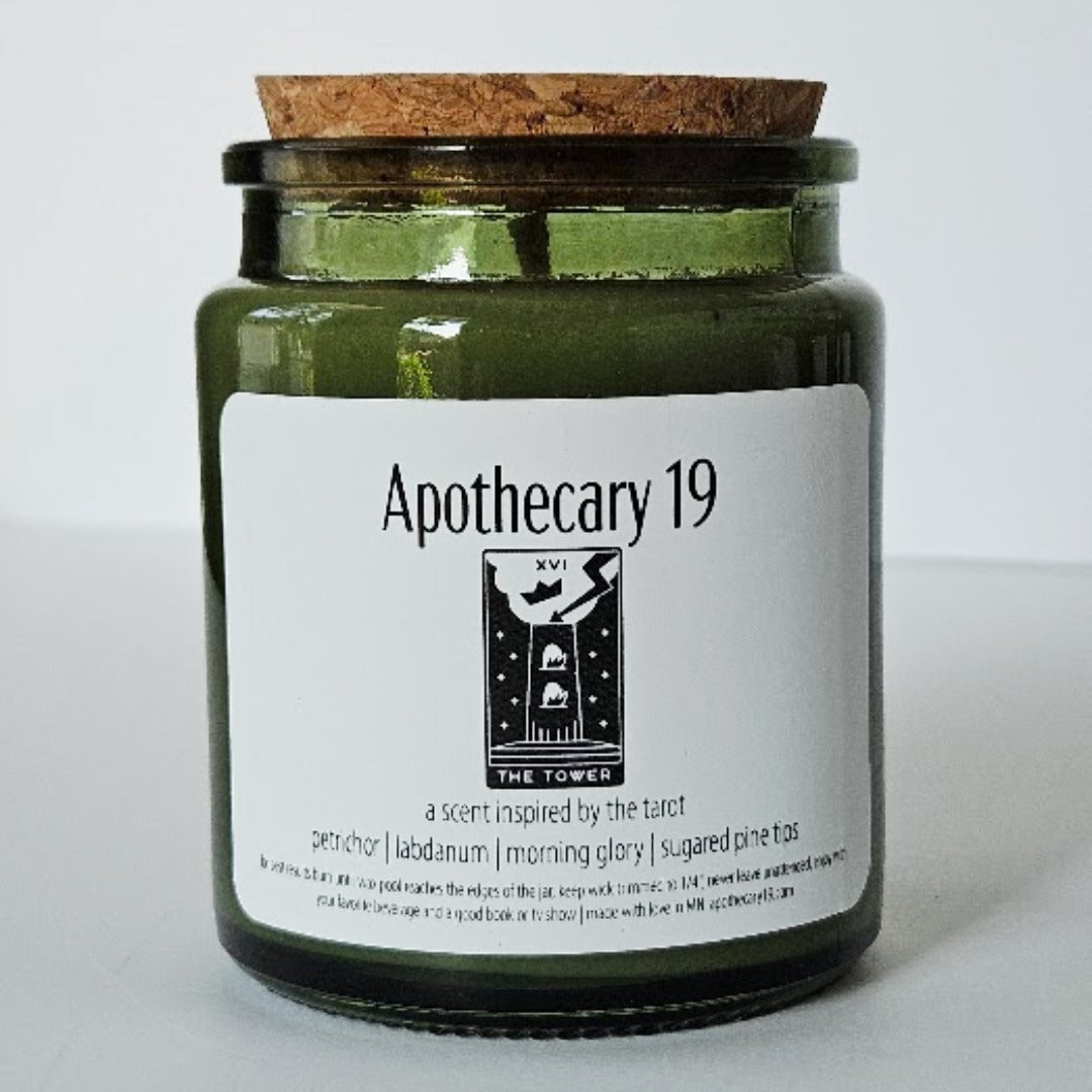Limited Edition Tower Tarot Candle