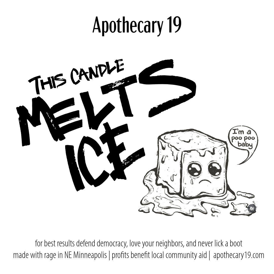 This Candle Melts ICE