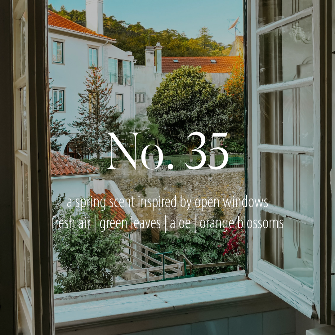 No. 35 — a bright scent inspired by open windows