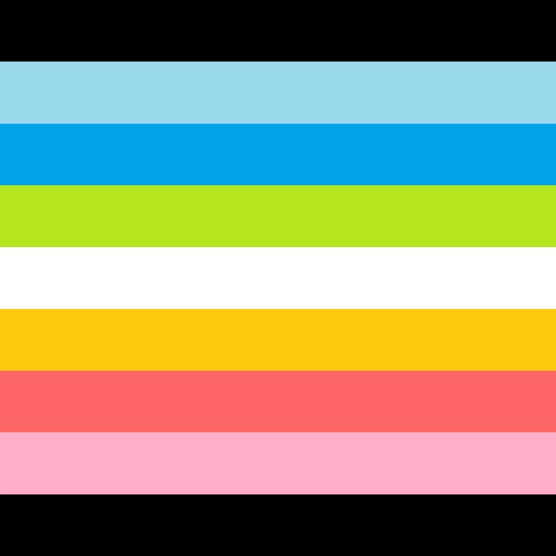 Queer Flag Book Stack Earrings