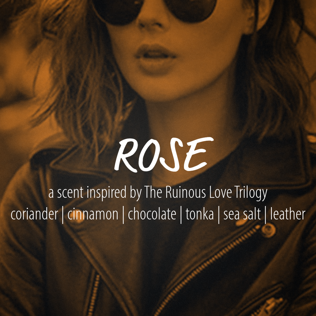 Rose Evans— a scent inspired by Brynne Weaver’s NYT bestselling novel Scythe &amp; Sparrow