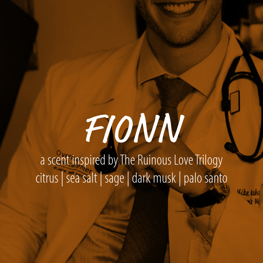 Fionn Kane — a scent inspired by Brynne Weaver’s NYT bestselling novel Scythe &amp; Sparrow