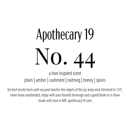 No. 44 - a scent inspired by love