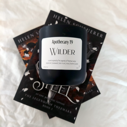 Wilder Hawthorne — a scent inspired by The Legends of Thezmarr series