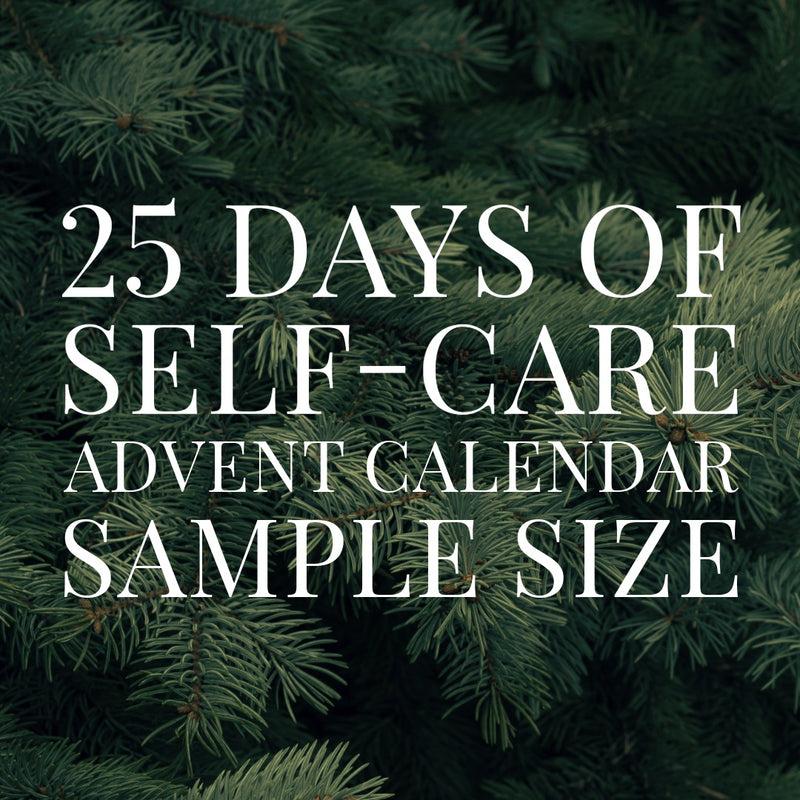 25 Days of Self-Care Advent Calendar SAMPLE SIZE