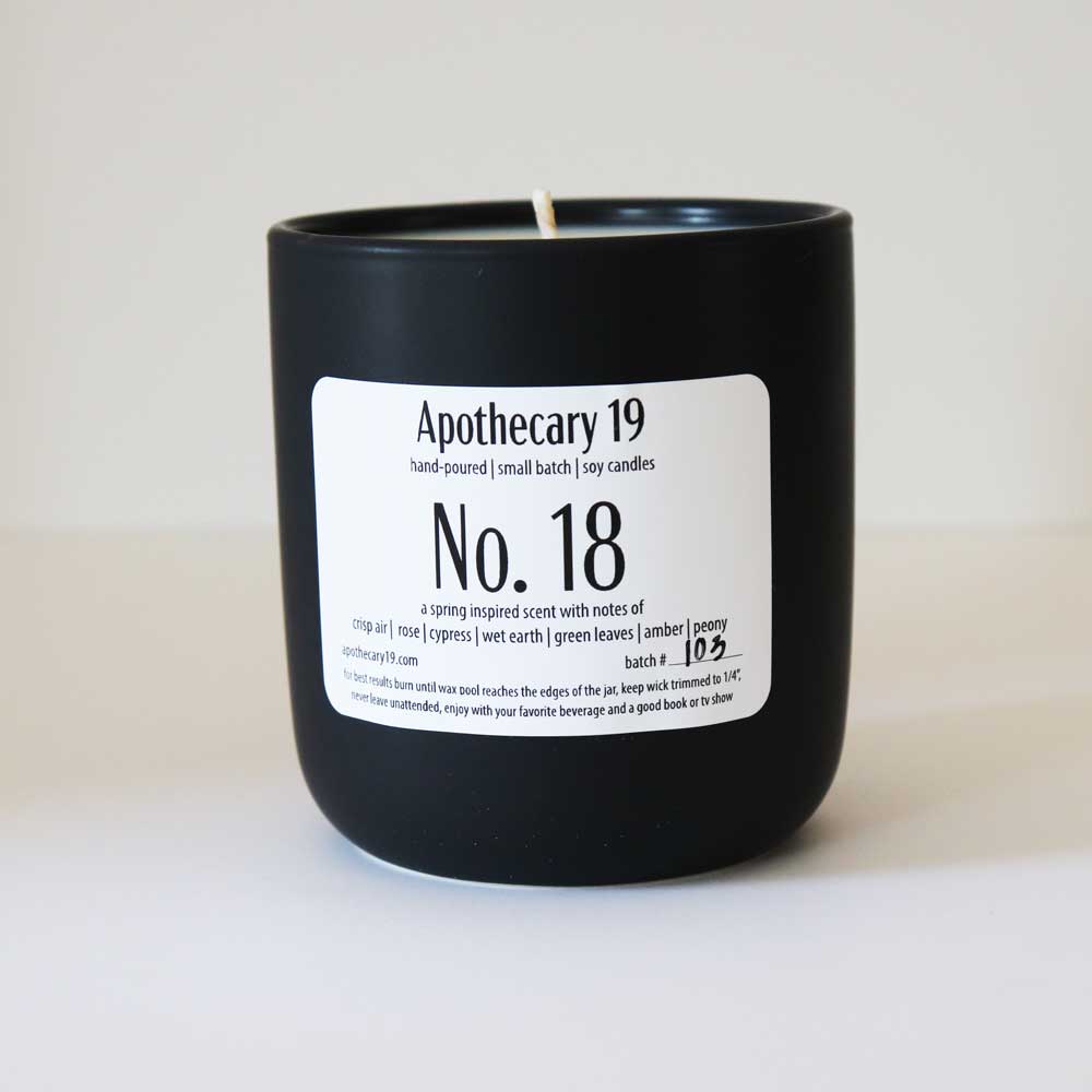 No. 18  — a scent inspired by the emergence of spring