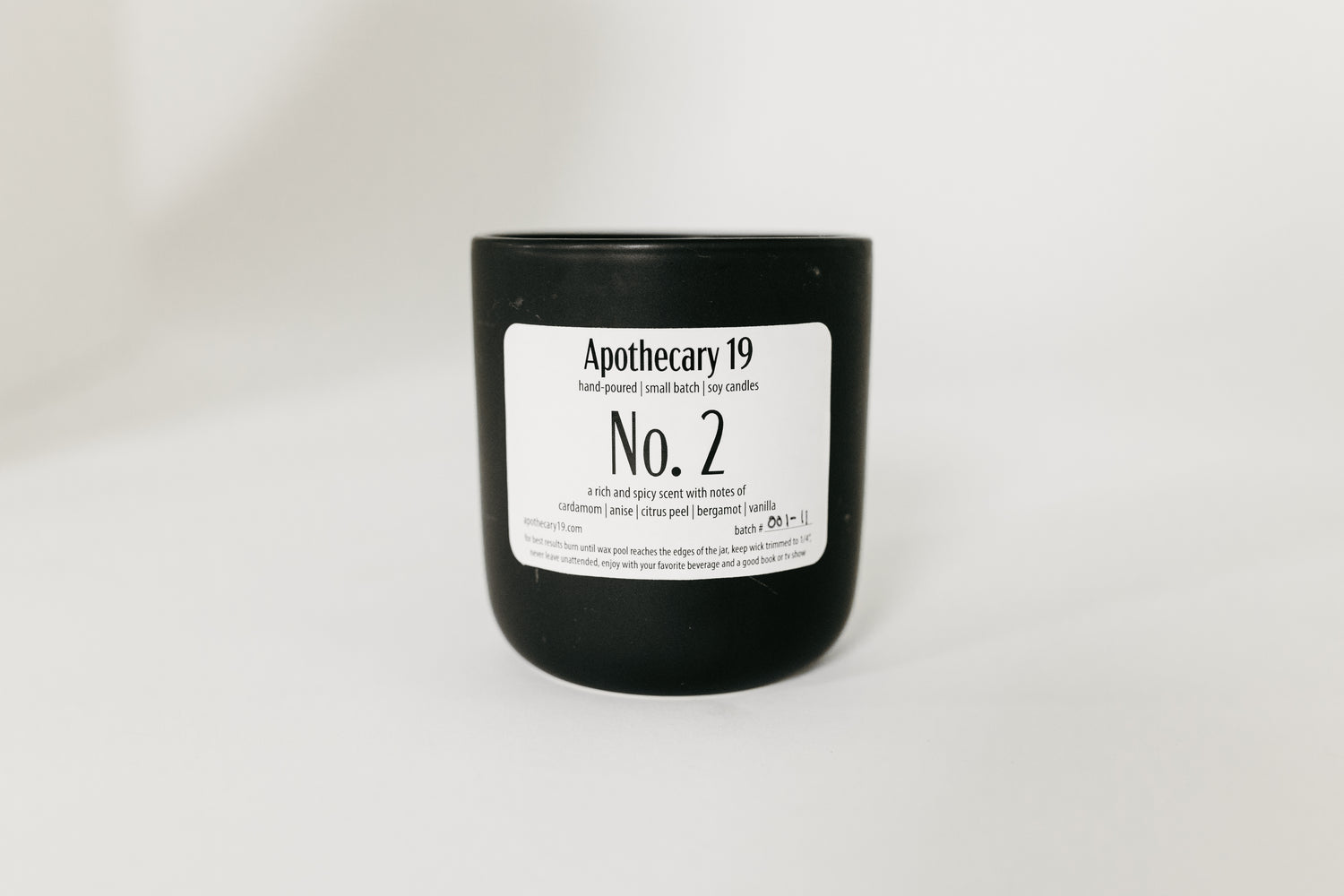 No. 02 — a rich and spicy scent