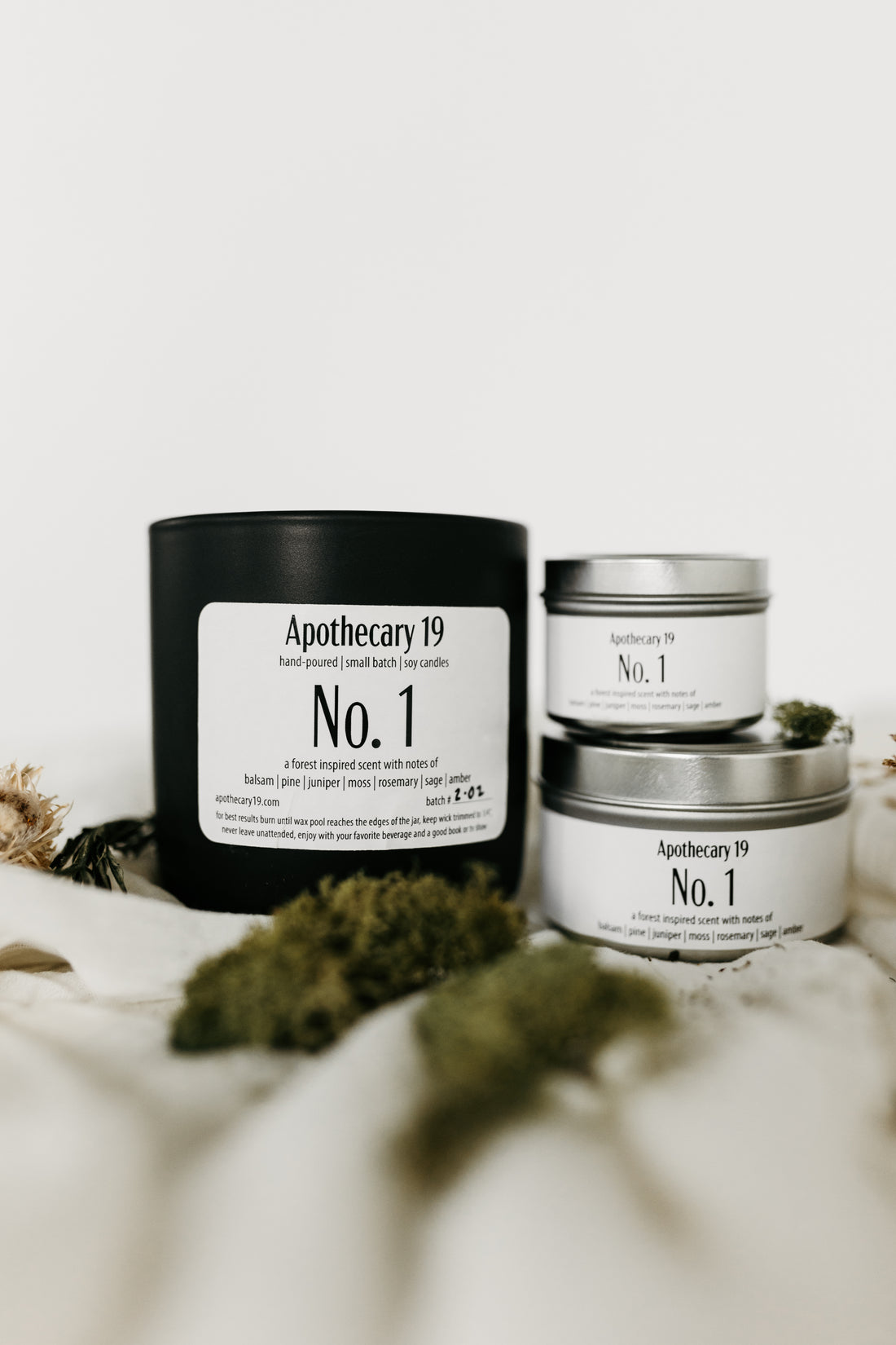 No. 01 — a forest inspired scent