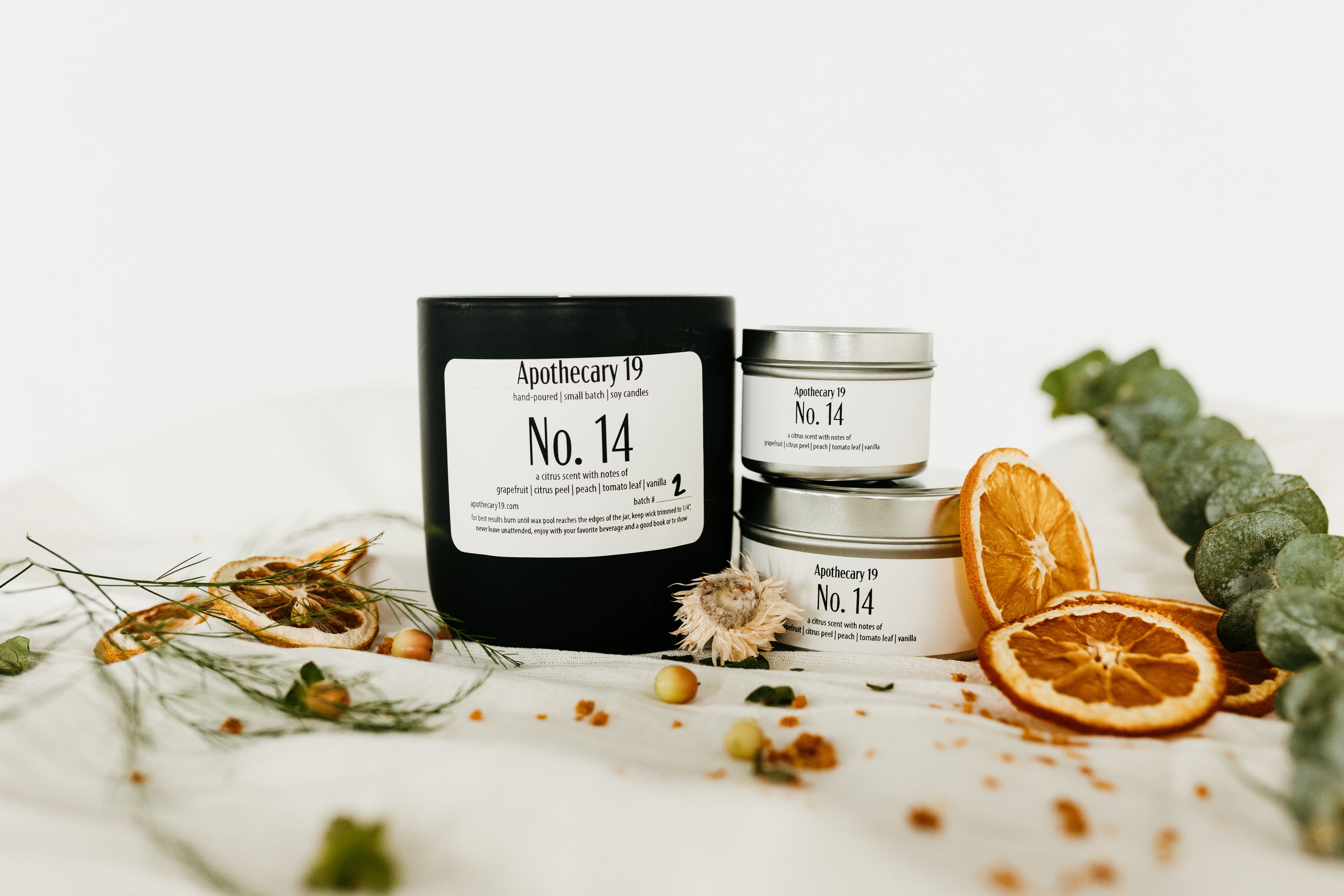 No. 14 — a citrus scent
