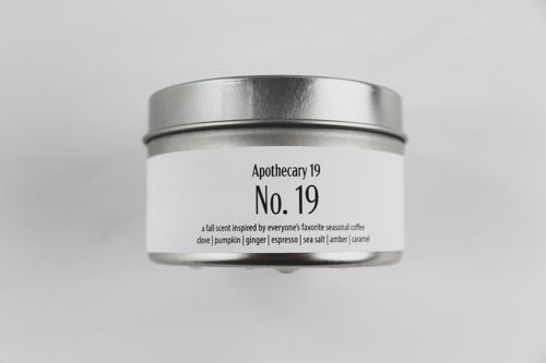 No. 19 - a fall scent inspired by everyone's favorite pumpkin latte