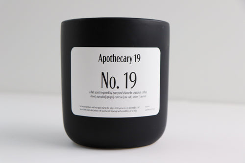 No. 19 - a fall scent inspired by everyone&