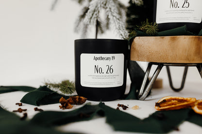 No. 26 - a winter scent inspired by late night walks through the woods