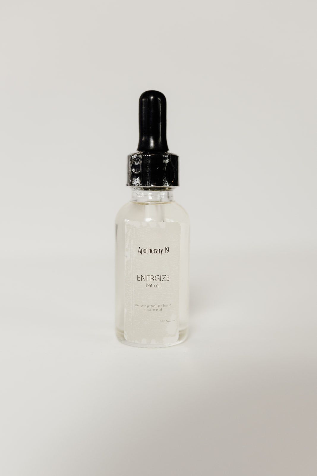 Energize Bath Oil - orange + grapefruit + lemon blend