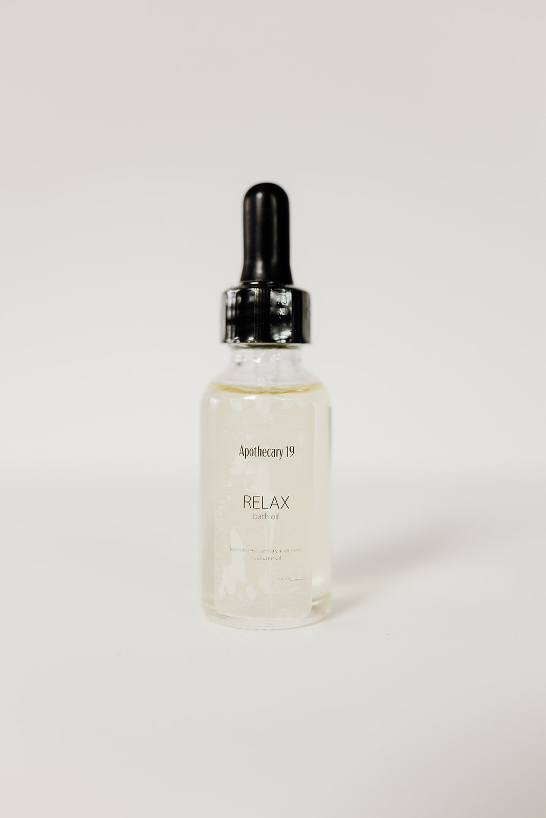 Relax bath oil - lavender + rosemary + aniseed blend