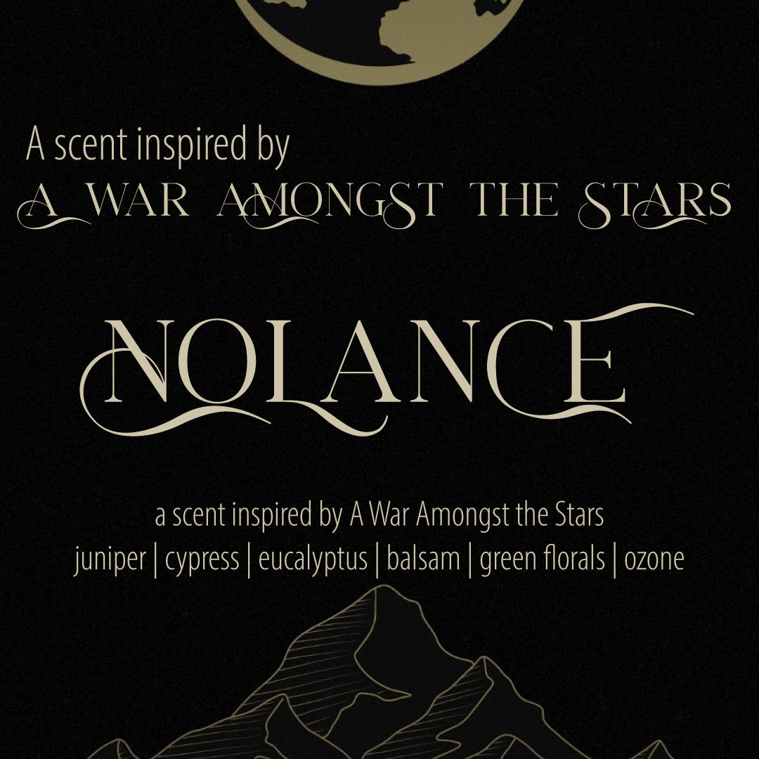 Nolance - a scent inspired by A War Amongst the Stars